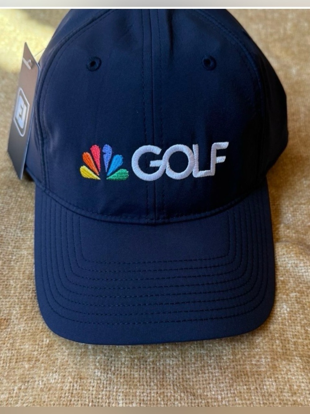 New!!! FootJoy Navy Golf Cap with NBC Logo